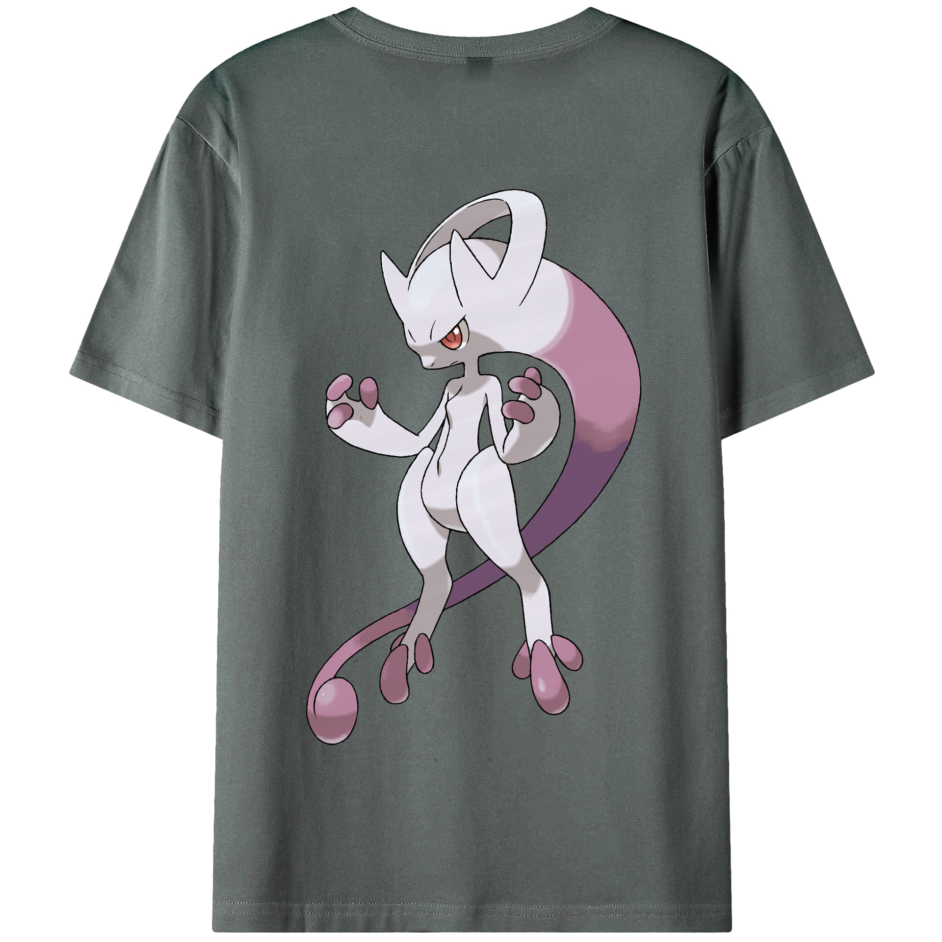 （画像用） ポケットモンスター Pokémon 綿100％半袖Tシャツ（背面プリント）